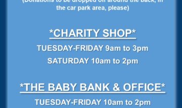 Organisation Opening Times