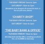 Organisation Opening Times